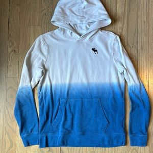Boys Abercrombie ombré Hooded Sweatshirt, size L/XL